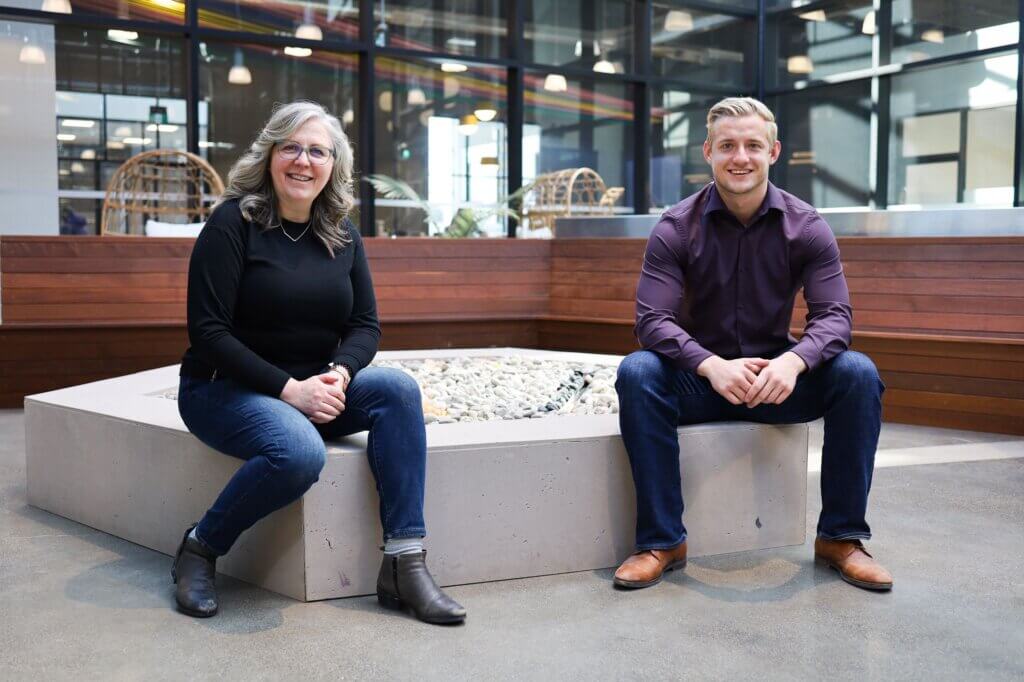 LAUNCH Waterloo's Tobi Day-Hamilton and InkSmith's Jeremy Hedges