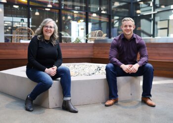 LAUNCH Waterloo's Tobi Day-Hamilton and InkSmith's Jeremy Hedges