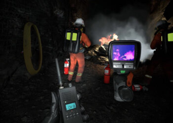 mining rescue operation using augmented reality